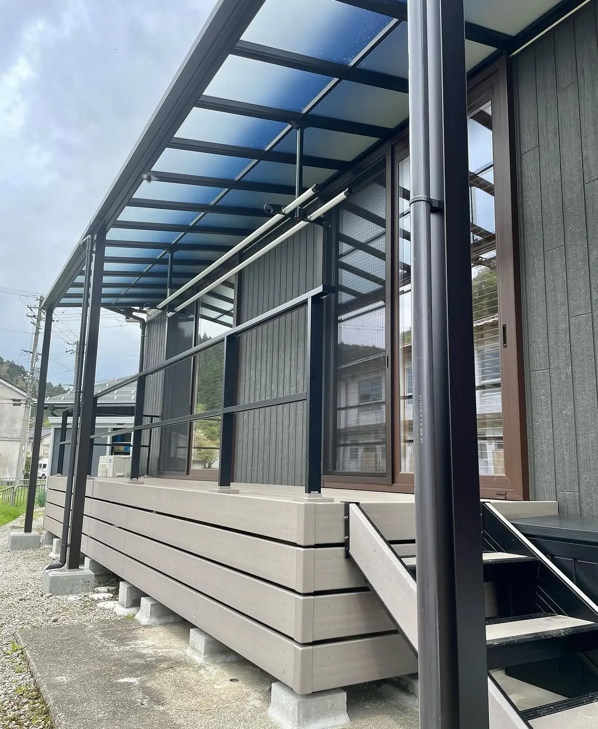 【香美町 テラス工事】